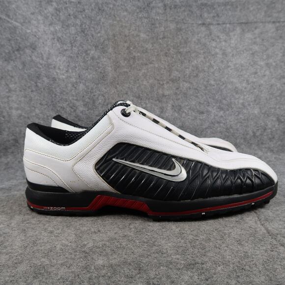 Nike Shoes Mens 10 Air Max Pro Golf Derby Sneaker Sport Active White Black Red main image 15
